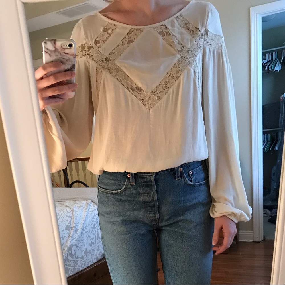 Free people long sleeve top